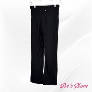 Bally Black' 2 Pocket High-Rise Leggings Women Size M